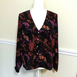 Forever 21 Floral Blouse